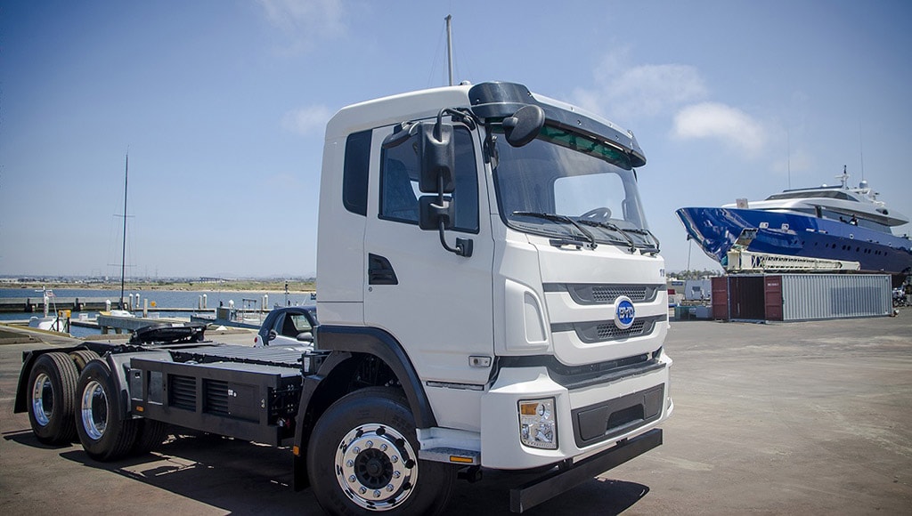 Грузовой электромобиль от фирмы BYD